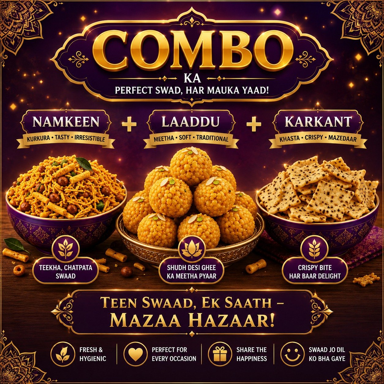 Combos – Premium Indian Sweets